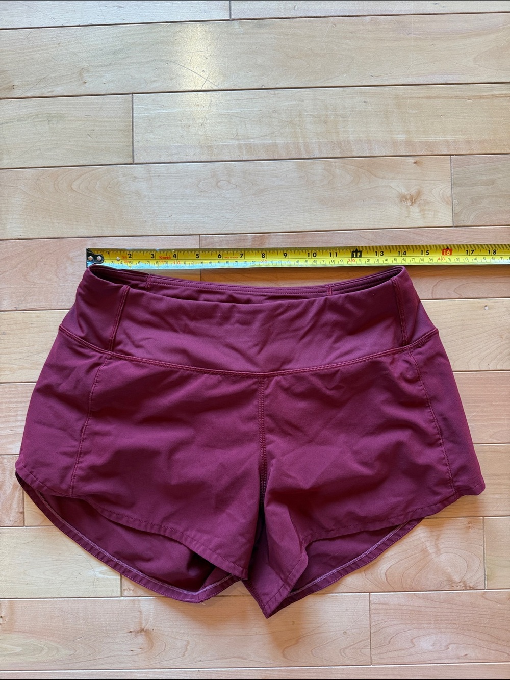 Women’s Running Shorts - Maroon